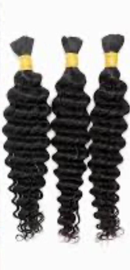 Bulk Braiding Human Hair (black)